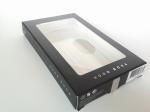Fashion Card Board Packaging Box For Phone Case, Matt Lamination Black Paper