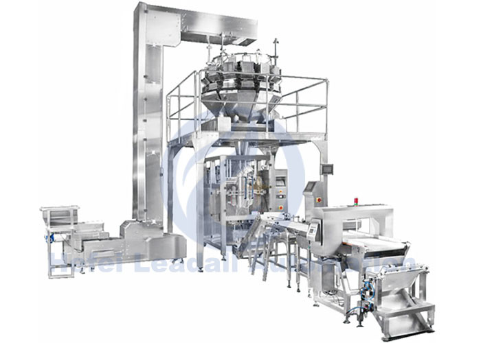 Frozen Food Granule Packing Machine , 100g To 5kg Auto Weighing Packing Machine