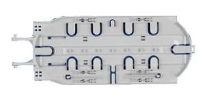 Quality Durable Optical Fiber Cable Tray / Fiber Cable Management Tray Simple Design wholesale