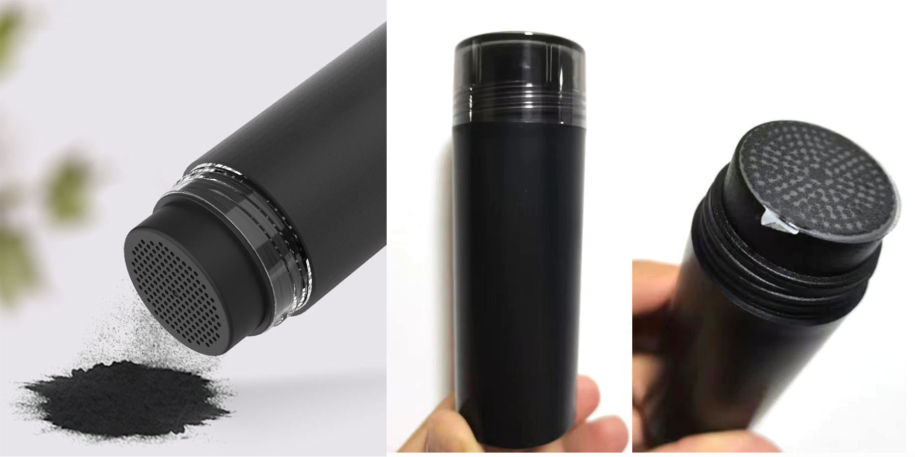Effective Hair Building Fiber Powder Spray Applicator for Thick and Revitalized Hair