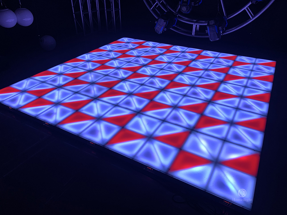Support Dimmer 60*60cm Acrylic Dance Floor for Wedding Events and Church Functions