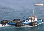 Anti - Explosion Inflatable Dock Rubber Fenders , Commercial Boat Rubber Fenders