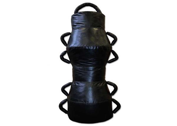 Black / Red Color Boxing Exercise Equipment MMA Wrestling Dummy Reinforced