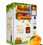 Extrusion Automatic Juice Vending Machine 680W Fresh Orange Juice Maker Electric