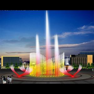Quality High Spray Dry Floor Fountains RGB Underwater Light wholesale