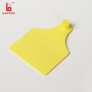 Quality LAIPSON No Snag Long Neck Blank Laser Printing UHF Calf Rfid Uhf Tag , Rfid Cow Tags wholesale