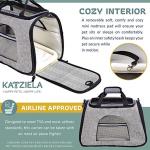 Soft Sided Airline Approved Pet Carrier Bag With Replaceable Skin Covers