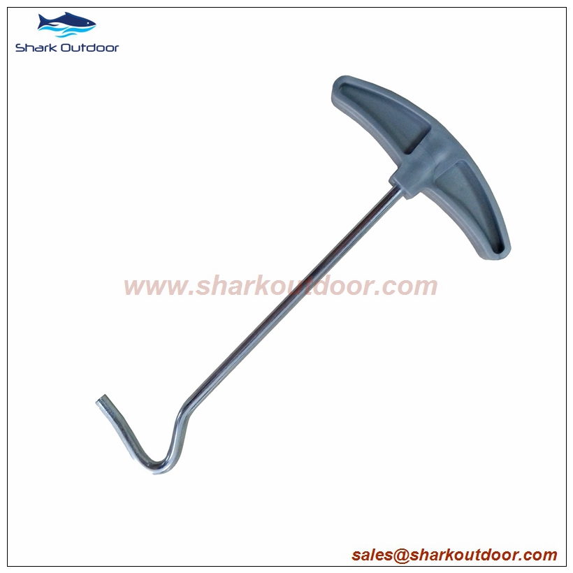Steel tent peg puller tent stake extractor 