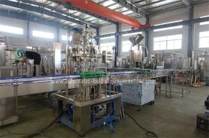 Quality SUS304 Pet Bottled Carbonated Bottling Equipment 6 Heads For Cola wholesale
