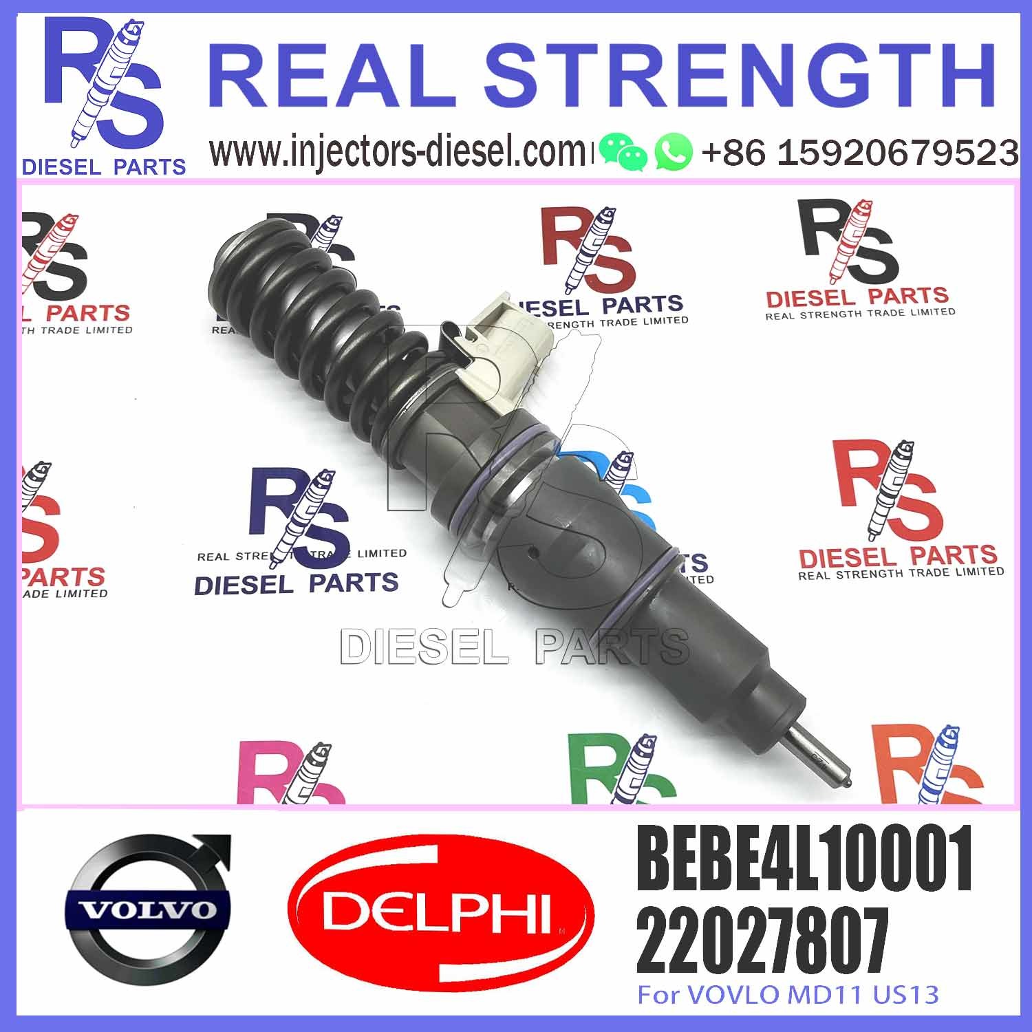 22027807 BEBE4L10001 E3.5 Diesel Fuel Injector For V-O-L-V TRUCK V-O-L-V MD11 US13
