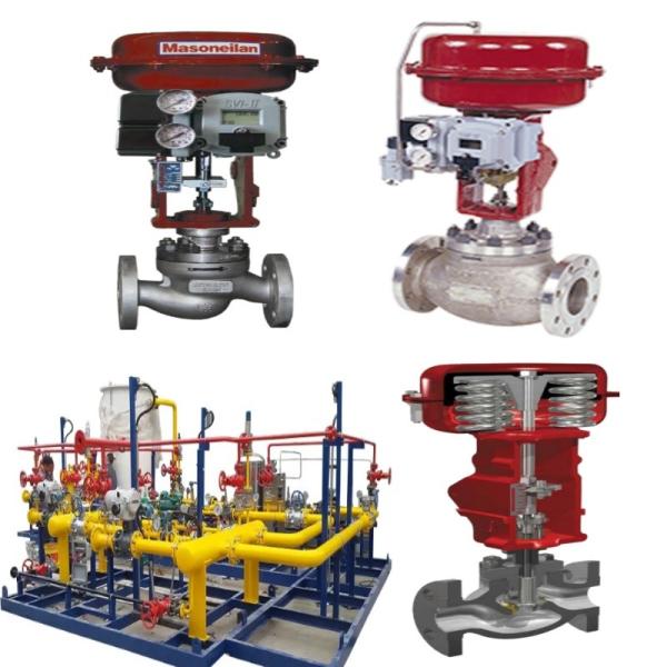 Flow Control Valve Skid With Masoneilan 21000 Series Single-pass Valve 87/88