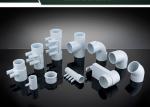 PVC Plumbing Parts Plastic Water Distribution Manifold , Tee , Elbow For