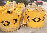 Impact Resistance Crash Cushion Attenuator Road Traffic Safety Q235 Material