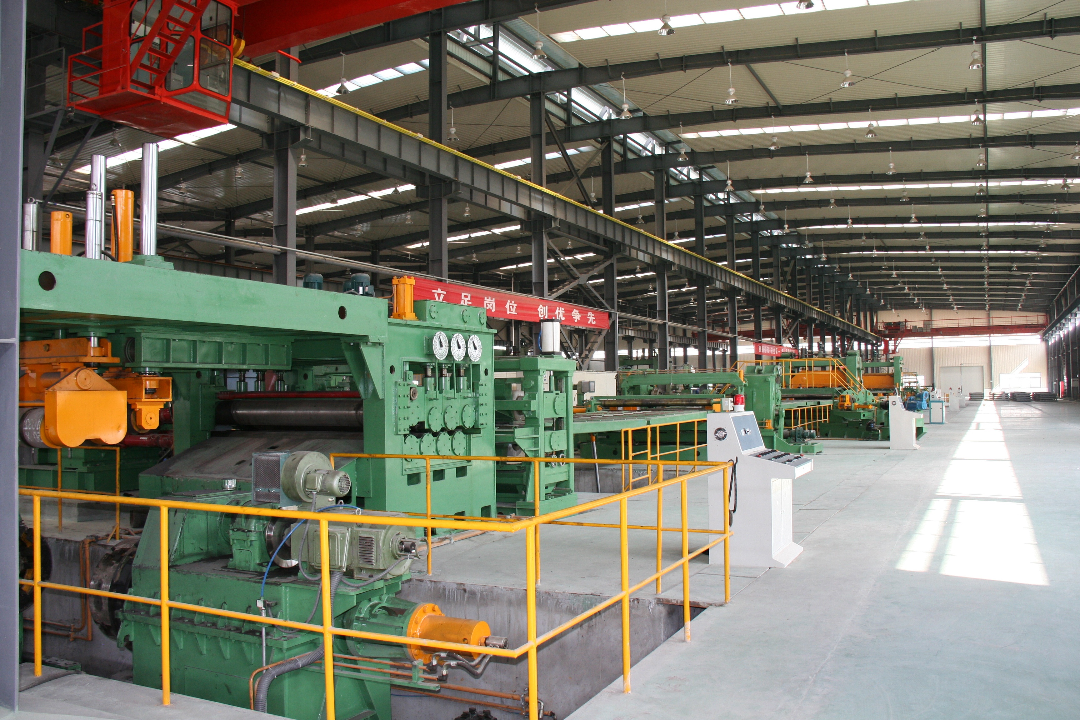 High Productivity Leveler Steel Coil Cutting Machine for Sheet Uncoiling and Shearing