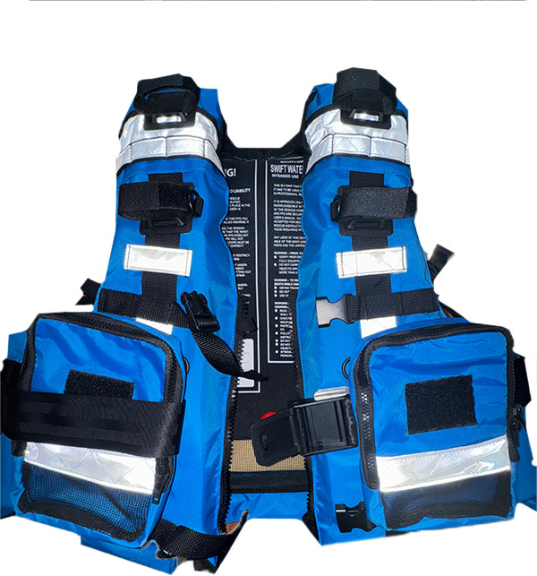 150N Professional Multi-Pocket Lifesaving High Buoyancy PFD Water Rescue Life Jacket For Extreme Water Sports