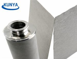 Quality 100um Stainless Steel Fiber Felt Nickel 1000mm Non Woven Media Web wholesale