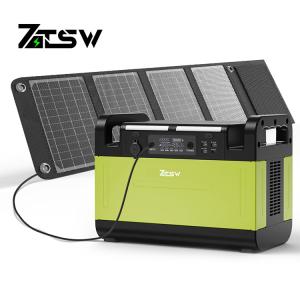 Quality FCC 60Hz Portable Power Station 1500 Watt Power Station UPS Camping wholesale