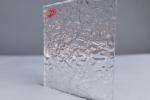 High Clear Transmittance 2-12mm Ribbled Striped Textured Acrylic Sheet