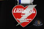 Heart Shape Die Casting Metal Award Custom Logo Medals Sublimated / Heat Tranfer