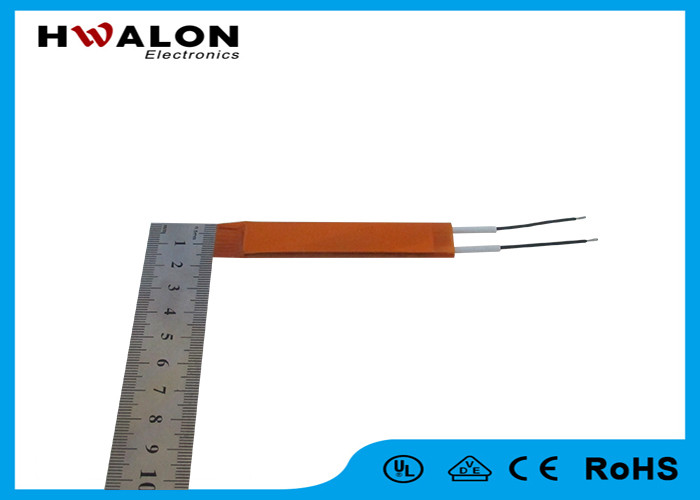 12V / 24V / 220V Thermistor PTC Ceramic Heater Plate With Insulating Film Heating Element Chips