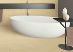 Low Absorption Rate Porcelain Bathroom Tile / Polished Indoor Porcelain Tiles