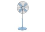 16" Oscillating 4 Blade Electric Retro Floor Standing Fan Metal Brass style