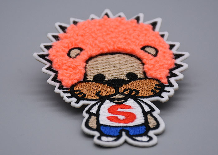 SGS Towel Embroidery Patch For Clothing