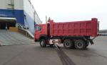 SINOTRUK HOWO 6X4 dump truck tipper stock new 336HP red