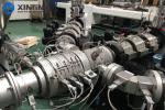 PLC One Screw 95rpm PE Pipe Production Line