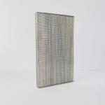 Fluted Clear Textured Glass Toughened Laminated Mesh Glass