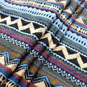 Quality 370gsm Home Deco Geometric Print Cotton Fabric 10s 20 Shuttle wholesale