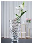 Factory Custom Well-design High Quality Rim Gold Decorative Clear Glass Wedding