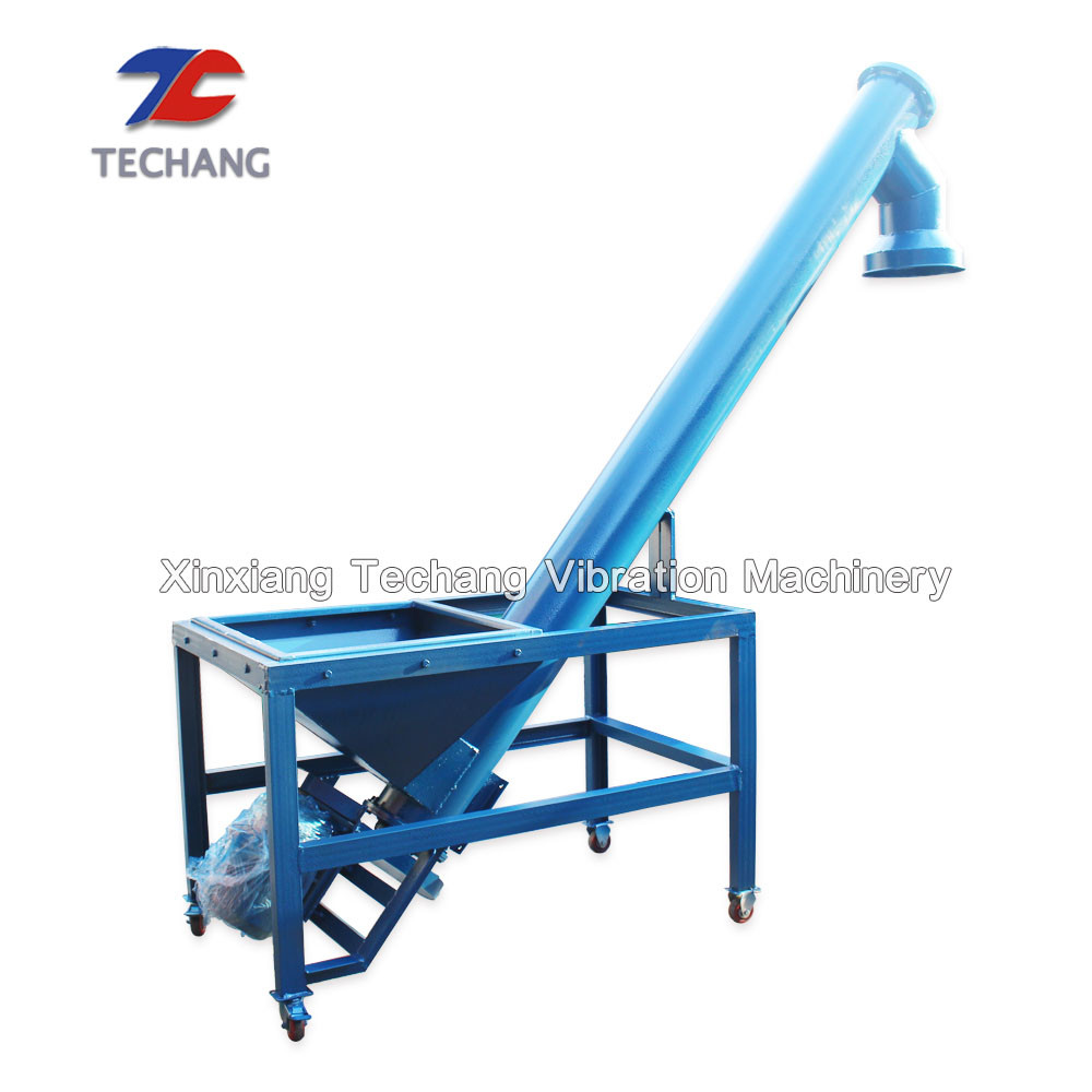 High Efficient Sand Screw Auger Conveyor