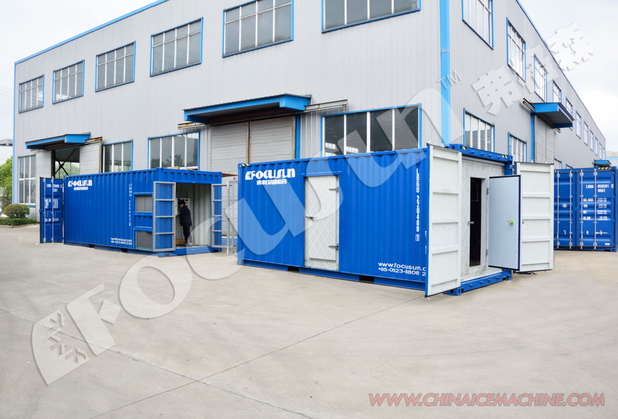10x2.5x2.5m 20FT 40ft Container Solar Power Cold Room Portable Solution for Green Power