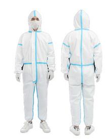 Quality Anti Static Disposable Protective Suit Medical Protective Clothing Breathable wholesale