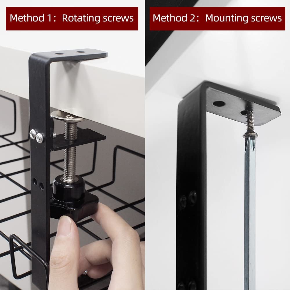 Flexible Desk Cable Organizer Streamline Your Workspace with Under Table Management