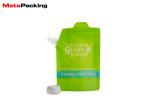 Resealable Spout Pouch Plastic Fruit Juice Jelly Beverage Packaging For Baby