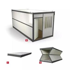 Quality Contemporary Office Folding Flat Pack Container House Design for Prefabricated Homes wholesale