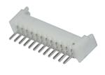 Straight Wire Housing Connector PA66 12 Pin Female Header 1.25mm Pitch