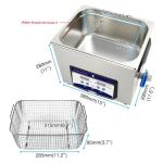 Semiconductor / Integrated Circuit Table Top Ultrasonic Cleaner 10L 240W Long