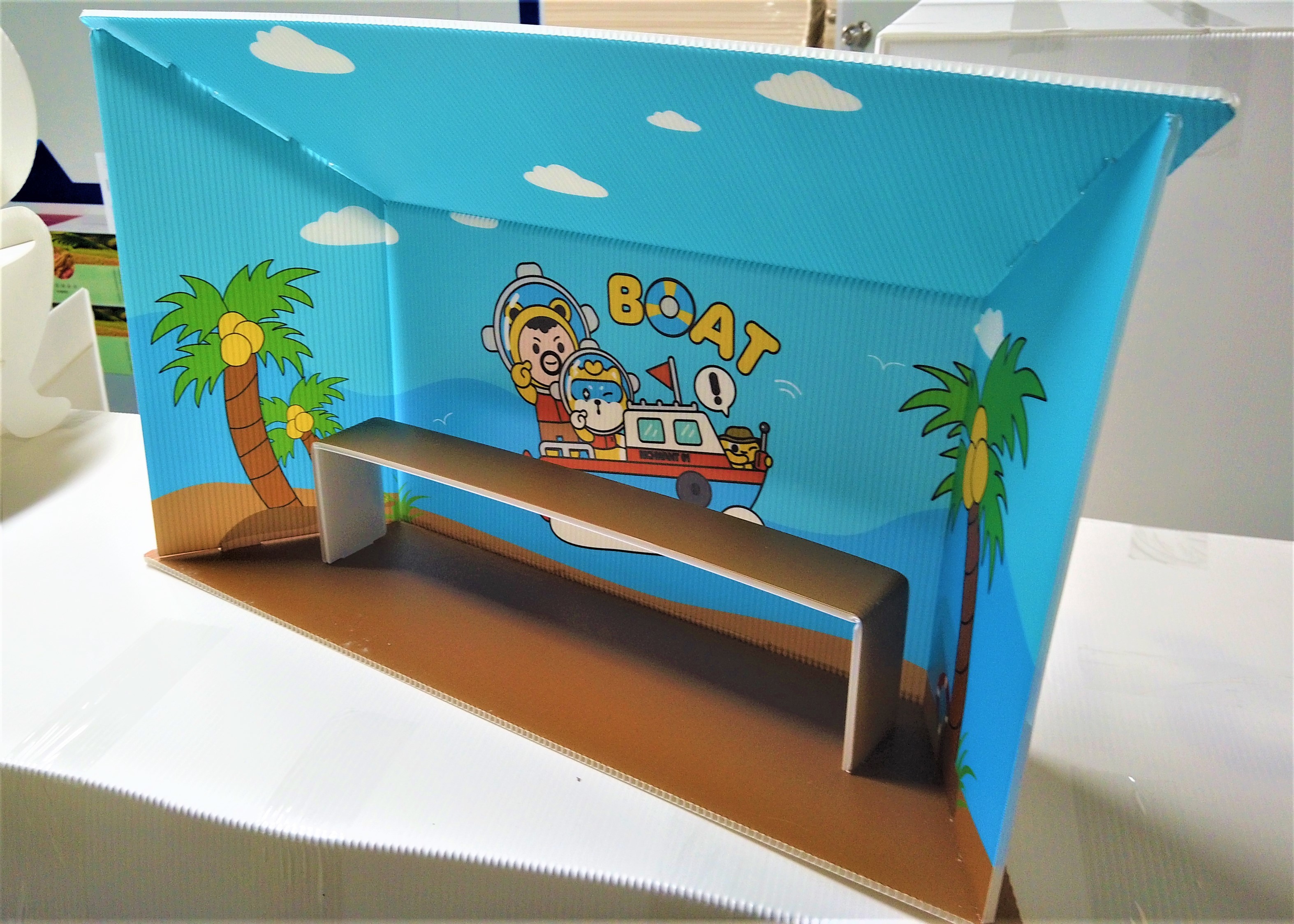 2-5mm Thickness Photo Booth Background Anti Virus Antibiosis For Promotion