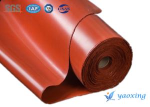Quality 920mm Fireproof Silicone Coated Fiberglass Fabric 1500g/m2 wholesale