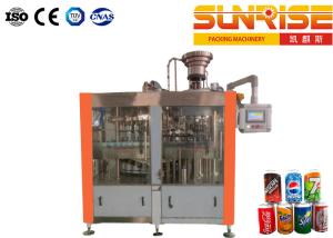 Quality SUNRISE Carbonated Drinks Production Line , 60 heads Beer Can Filling Machine wholesale