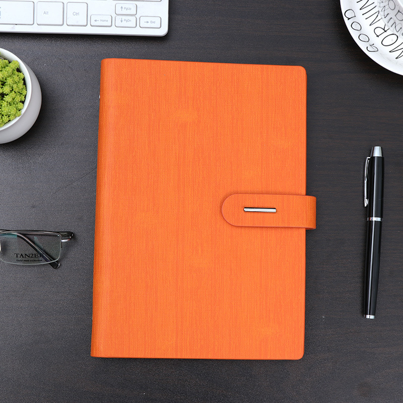2022 Monthly Planner Hardcover Customized Leather Notebook Gift Set Executive Agenda