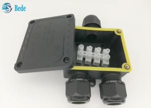China Y Tee Type Outdoor Wire IP68 Waterproof Junction Box With Terminal Blocks on sale