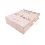 Paperboard Pink Gift Cosmetic Packaging Boxes Lipstick With Drawer