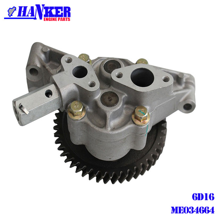 ME074345 6D16T FUSO Engine Auto Oil Pump For Mitsubishi With 59 Teeth