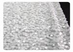 Nylon &　Polyester Beaded Lace Fabric for Wedding Dress CY-XP0003