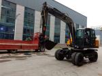 9 Ton 0.35CBM Bucket Road Builder Excavator Digger Machine