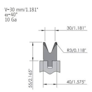 Quality 45HRC-50HRC Press Brake Punch And Die Bending Machine Mould Tools wholesale